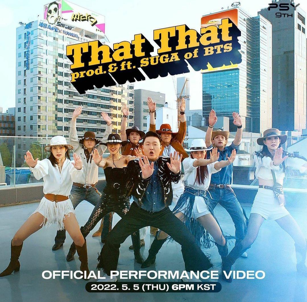 PSY Feat. SUGA of BTS: That That (Performance Video)